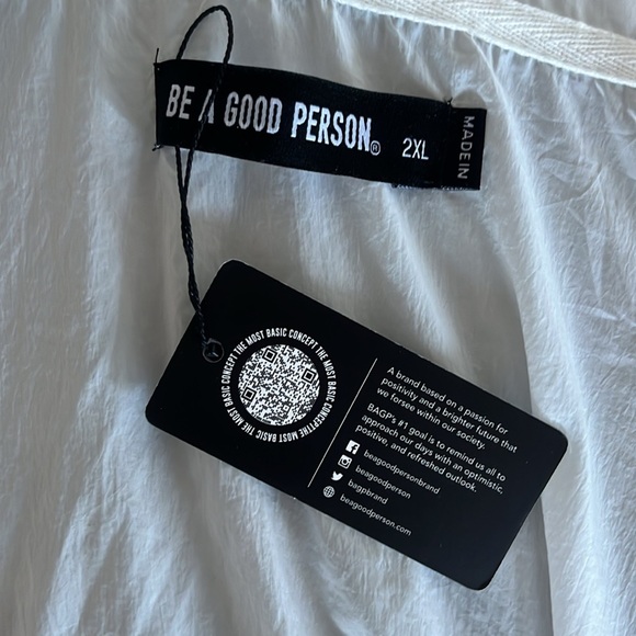 NWT Be A Good Person Cropped Festival Jacket, Size 2XL - Picture 7 of 7